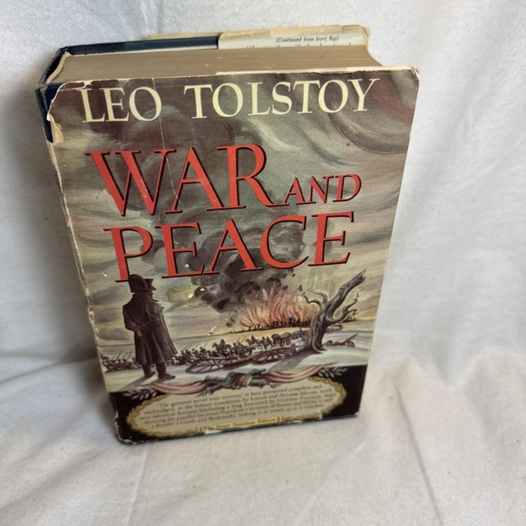 Other - War and Peace, Inner Sanctum Edition, Leo Tolstoy, 1942 Hard Bound Dust Jacket